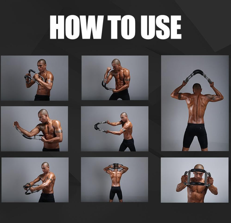 PowerFlex – Barra di Resistenza per Petto, Braccia e Addominali