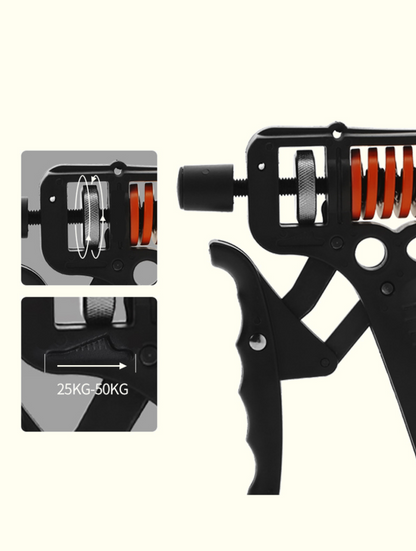 GripMaster Pro – Allenamento per avambraccio, polso e dita